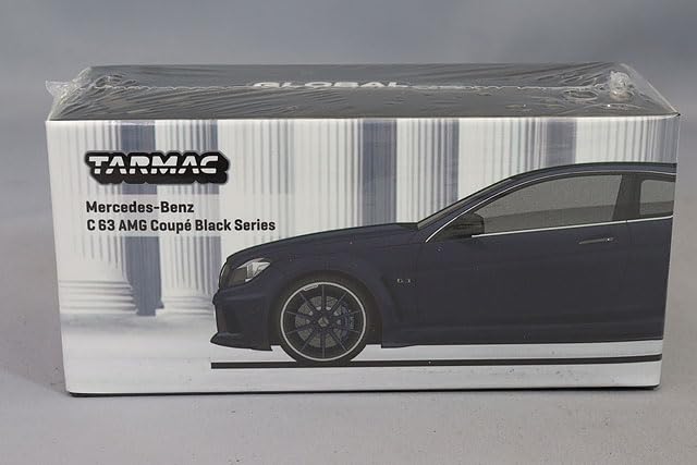 

Tarmac C63 AMG Купе Black Series Матовый черный 1/64 Mercedes-Benz