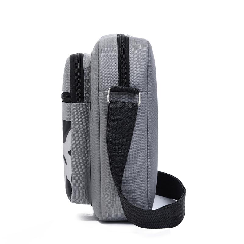 Camouflage Print Men's Shoulder Crossbody Bag Oxford Waterproof Business Outdoor Sports Small Square Bag