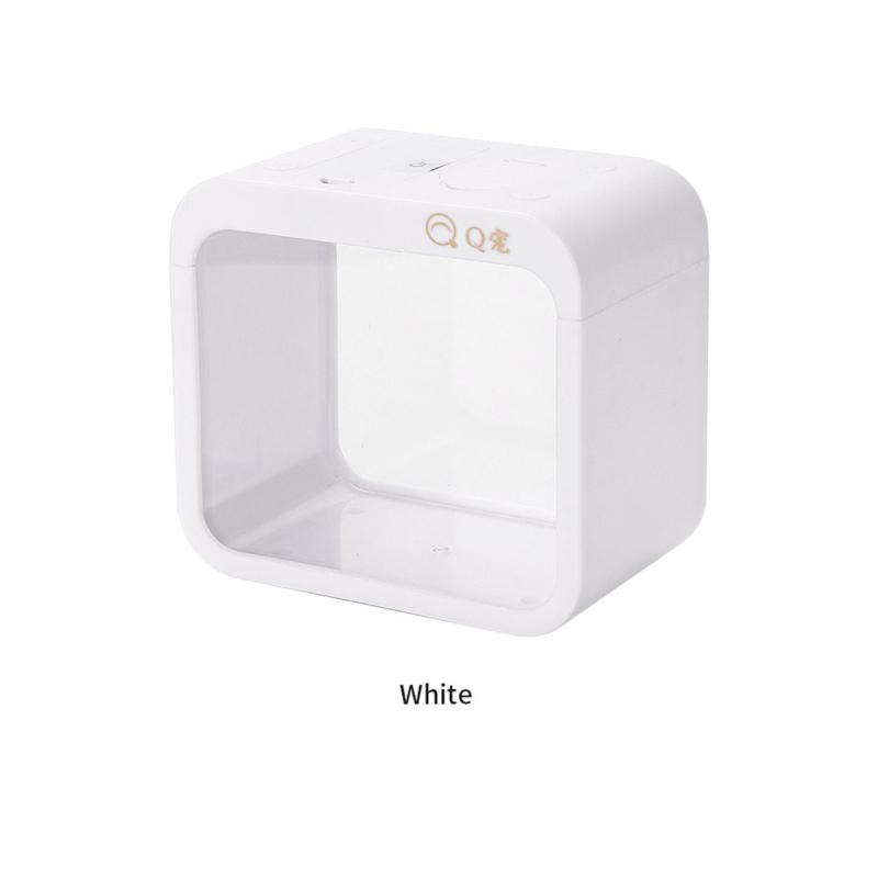 

горячий! 5 цветов коробка для рыбы со светом креативный съемный мини-футляр аксессуары для аквариума белый