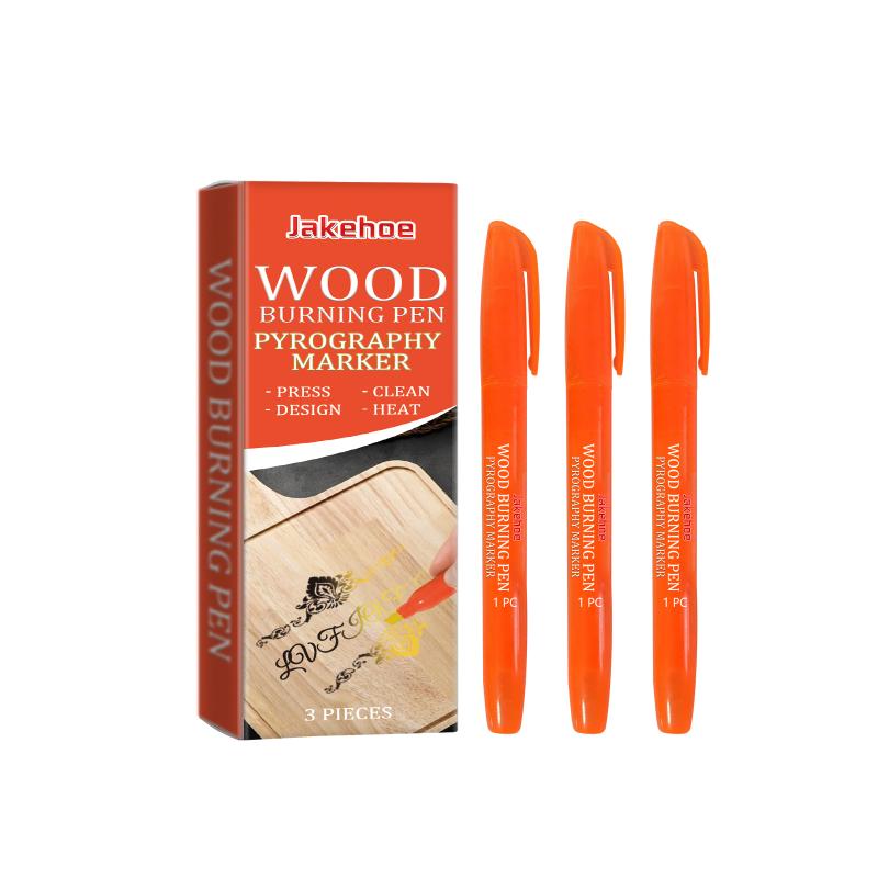 Pyrography Art Marker Pen for Wood Burning Quick Result Craft Tool for DIY Custom Wood Designs and Gifts