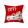 Christmas Theme Christmas Decoration Printed Pattern Cushion Cover Home Living Room Sofa Decor Waist Cushion Pillow Cover