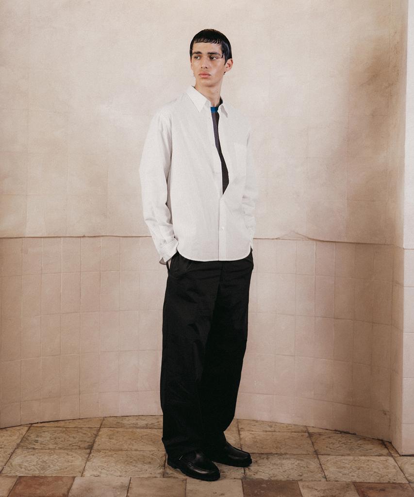 SHIRTER Editor Shirt (Pin White)