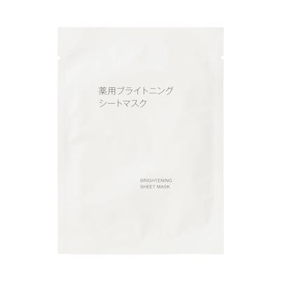 MUJI Medicated Brightening Sheet 7 OAQ35A4S Mask, Sheets,