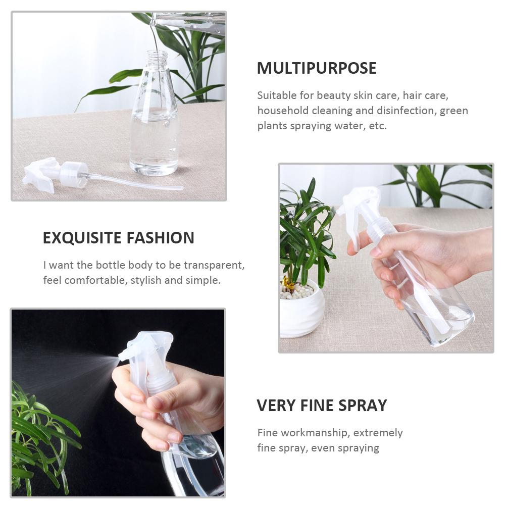 2PCS 200ml Spray Bottles Plant Watering Can Refillable Hairdresser Sprayer