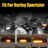 LED Turn Signals Blinker Front Running Lights Fit For Harley Sportster 1200 883