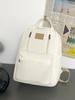 Schoolbag School Bag Female Junior High School Student High Capacity Backpack Travel College Student Simple Ins Versatile Boy Backpack