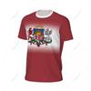 Sports Mesh T-shirt Latvia Flag For Running Bike Soccer Tennis Football Fitness Tees 3D Printed Custom