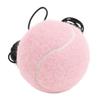 Tennis Training Ball with String Tennis Trainer Balls Self Practice Training Sport Tool for Outdoor Activities Pink