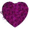 Forever Flowers, 27 Preserved Roses In Heart Shape Box, Eternal Flowers Immortal Bouquet Birthday Present for Women Her Wife Mothers, Anniversary,