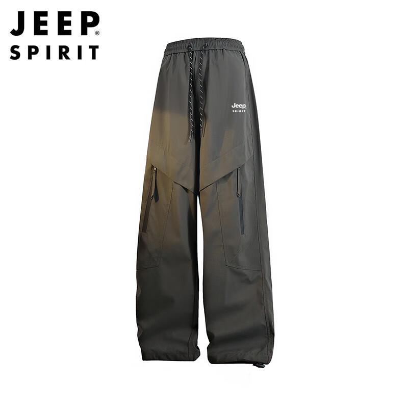 

JEEP SPIRIT Men s Fall/Winter Loose Fit Cargo Pants XL
