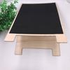 Art Wood Blackboard Blackboard Board Chalk Children Decor Easel Wooden 30*20CM Writing Kids Memo Board Rectangle