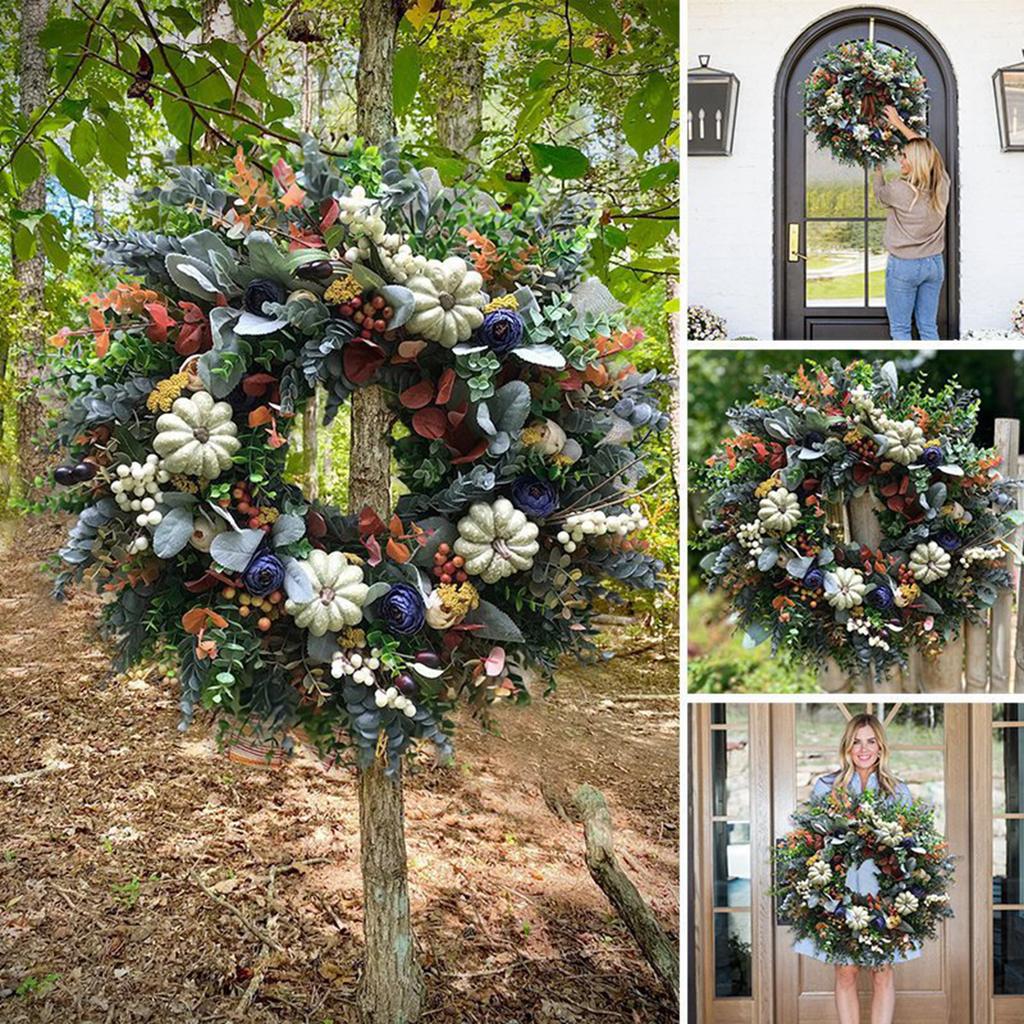 Wreath Is Used For The Front Door Of The Wreath Is Used For Harvesting Indoor And Outdoor Home Decoration