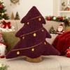 Soft Christmas Tree Pillow 40cm Festive Decor Pillow New Plush Cushion  Christmas