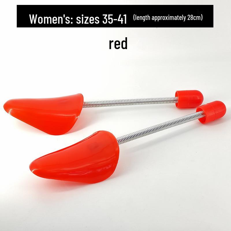 Men's and Women's Colorful Plastic Spring Shoe Trees and Shapers
