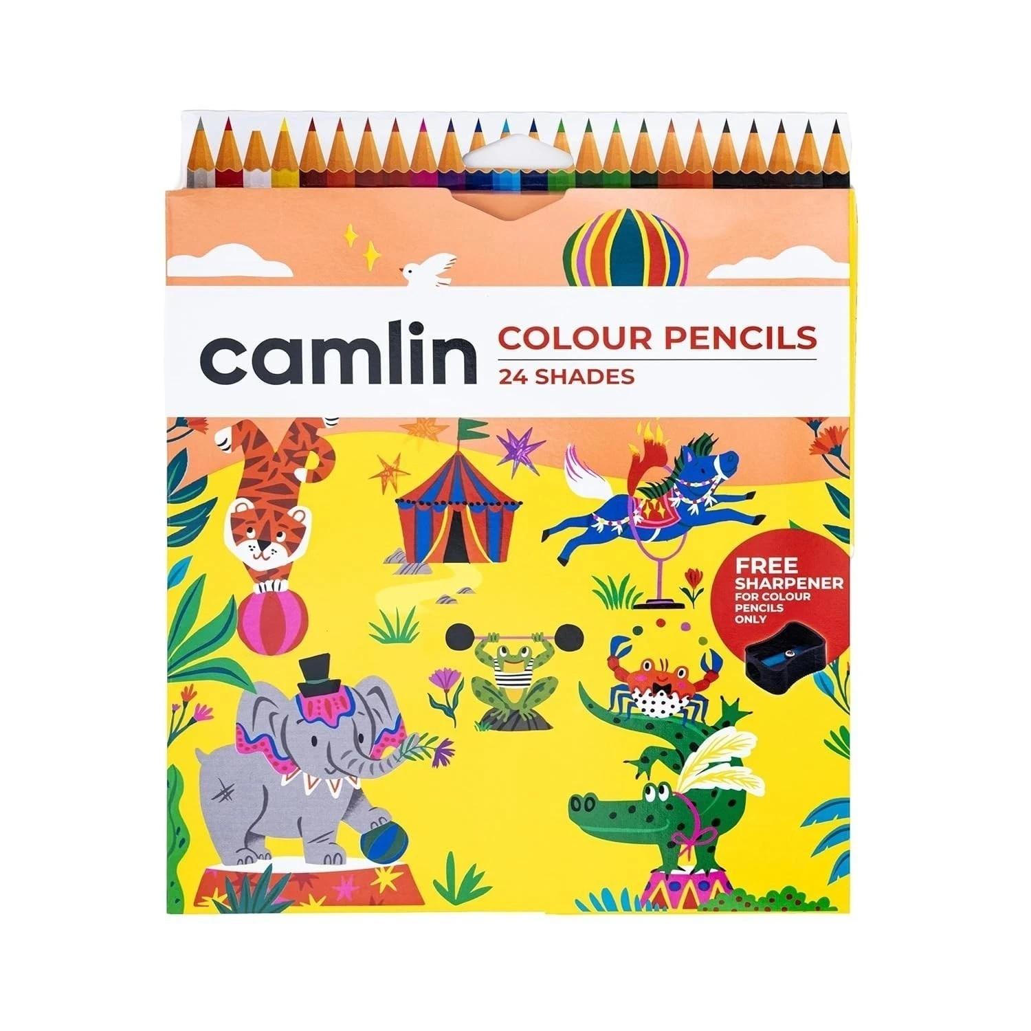 Camlin Kokuyo 24-Shade Full Size Colour