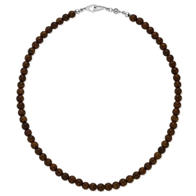 HAS HON012 Gemstone Toggle Bar Necklace