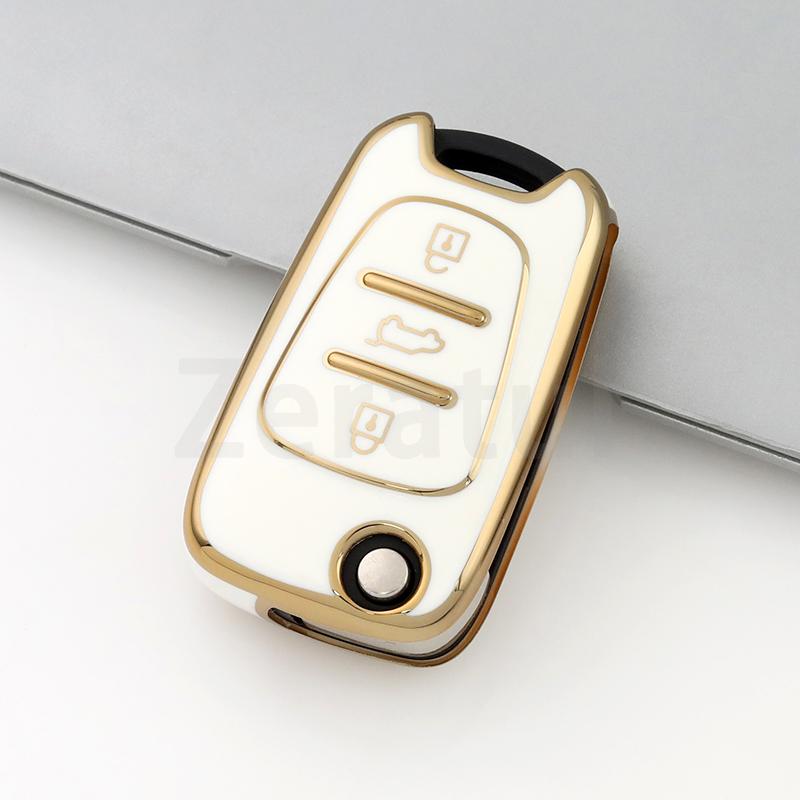 

For Hyundai Veracruz Veloster I20 I30 Elantra Azera Tpu Car Key Case Cover For Kia Rio K7 K5 Sportage Sorento Keychain Protector