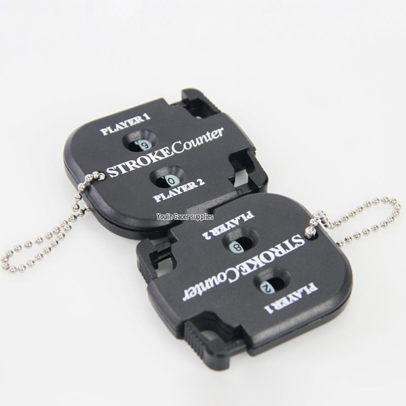 Compact Two-Person Golf Scoreboard - Easy-to-Carry Fan Accessory