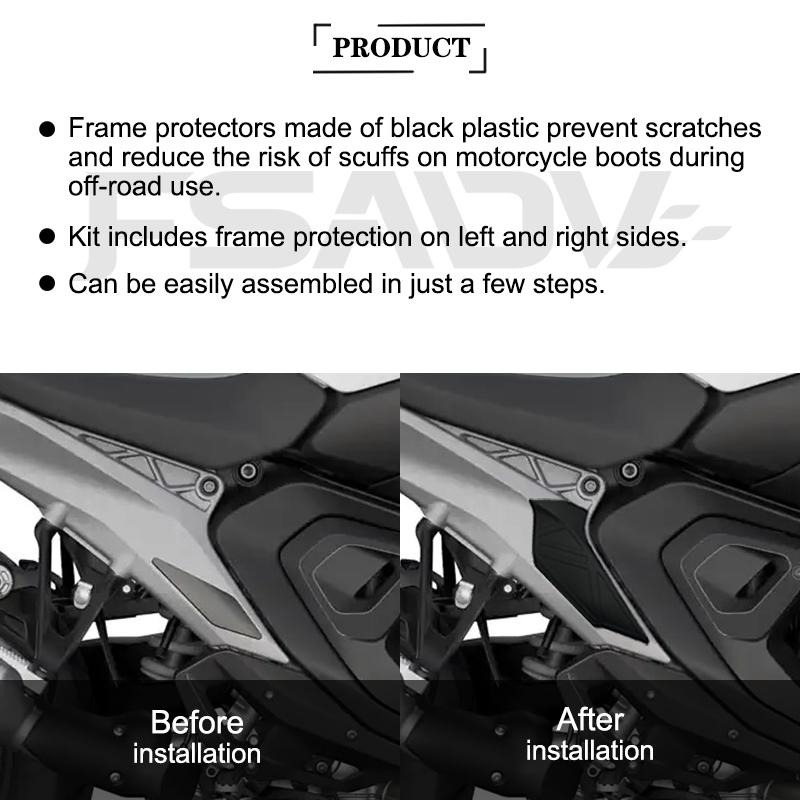 Für BMW R1300GS R 1300 GS R 1300GS r1300gs GS1300 2023 2024 2025 Motorrad Seitenrahmenverkleidung Schutz Schutzblech Links Rechts Verkleidungen