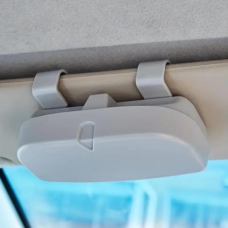 Car Glasses Box Sunshade Storage Sunglasses Frame Non-destructive Installation General Glasses Box Car Supplies