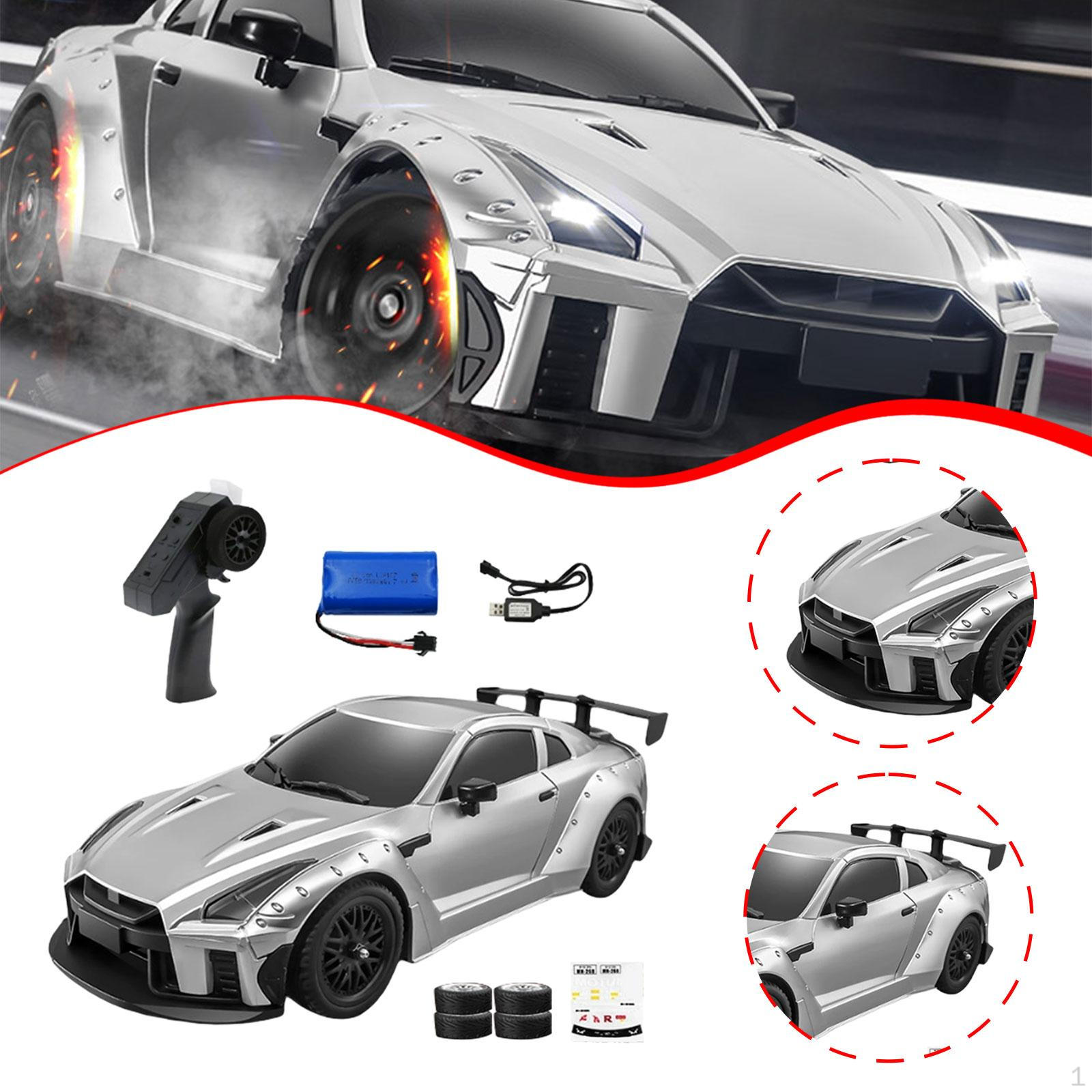 

1:16 Scale RC Drift Car Gift Realistic Lighting System Model on Road Vehicle