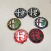 4pcs 56mm 60mm 65mm ForAlfa Romeo 147 156 159 Car Emblem Wheel Hub Center Cap Badge Covers Sticker Decals Styling Accessories