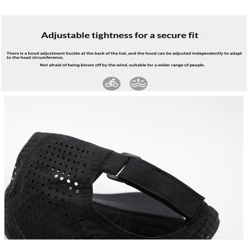 Quick Dry Breathable Baseball Cap With Perforated Mesh Uv Protection Perfect For Running Hiking Outdoor Sports