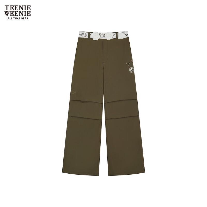 

Teenie Weenie Women s Bear Letter Casual Long Pants S