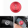 For Hyundai Elantra 2017- Red ENGINE START STOP Switch Button Cover Trim 2X