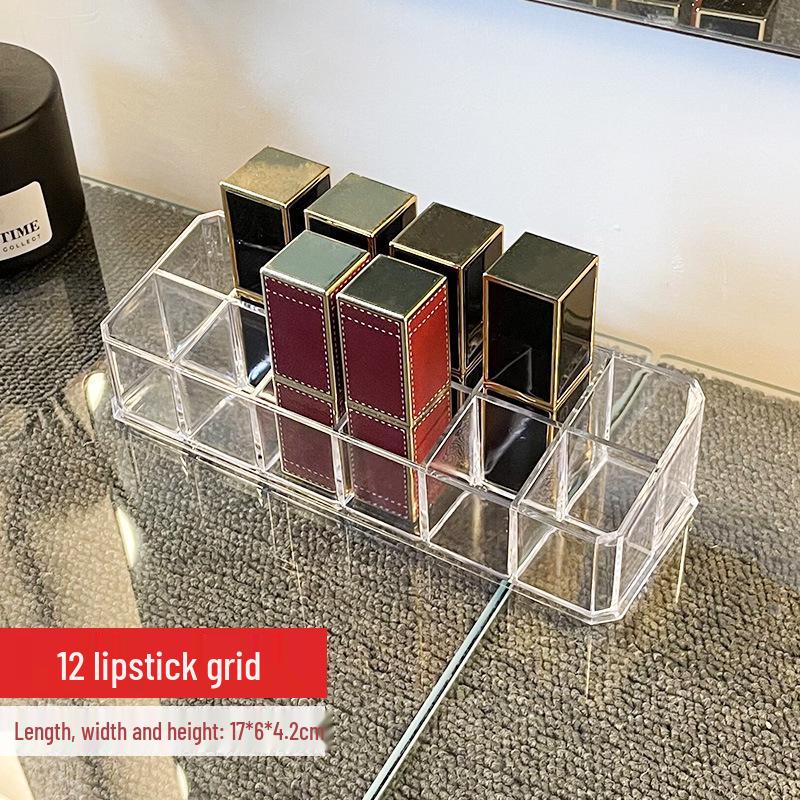 Acrylic Light Luxury Lipstick Storage Box and Organizer