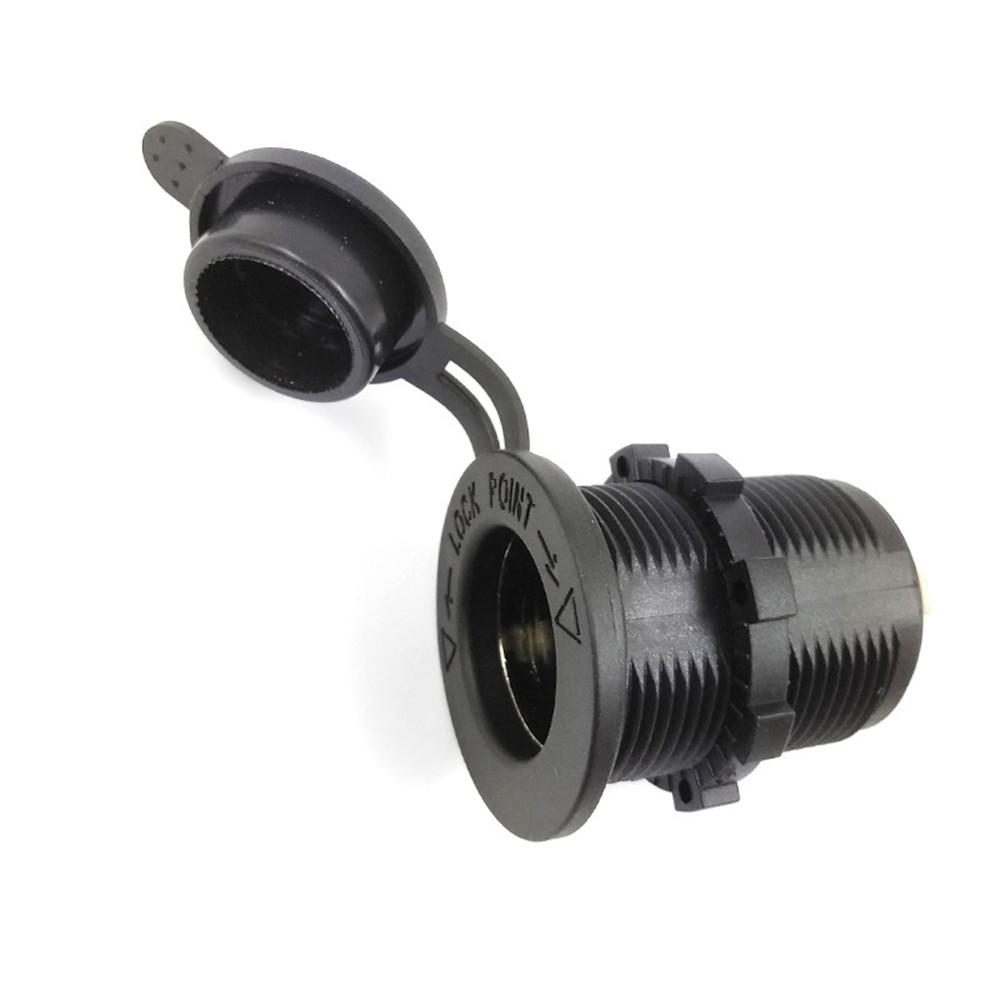 New 12V Cigarette Lighter Socket Power Outlet Socket Receptacle Car Motorcycle ATV