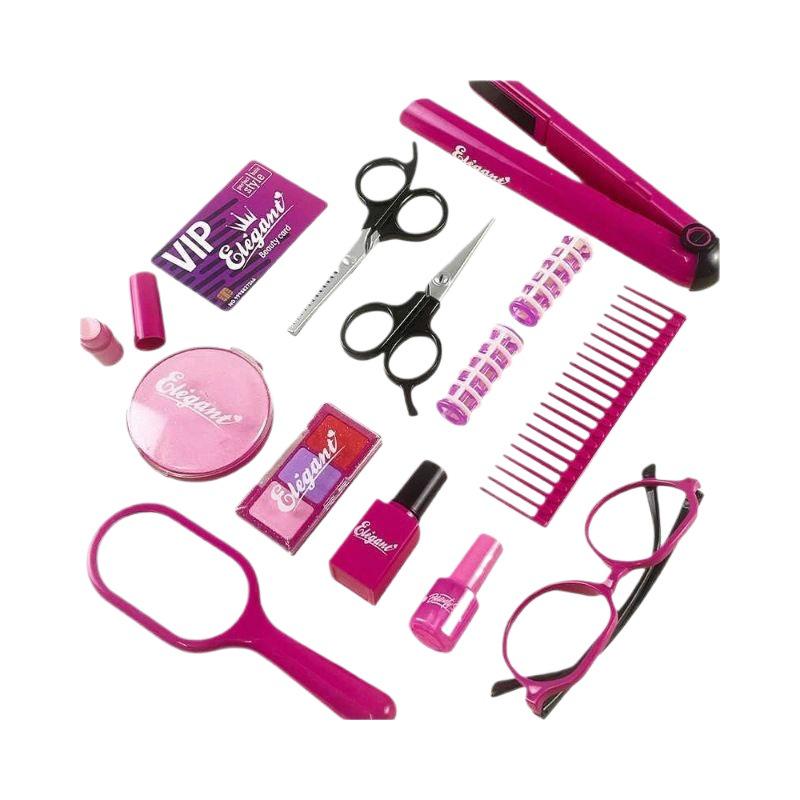 Children's Vanity Makeup Toy Set - Little Princess Cosmetics Playhouse