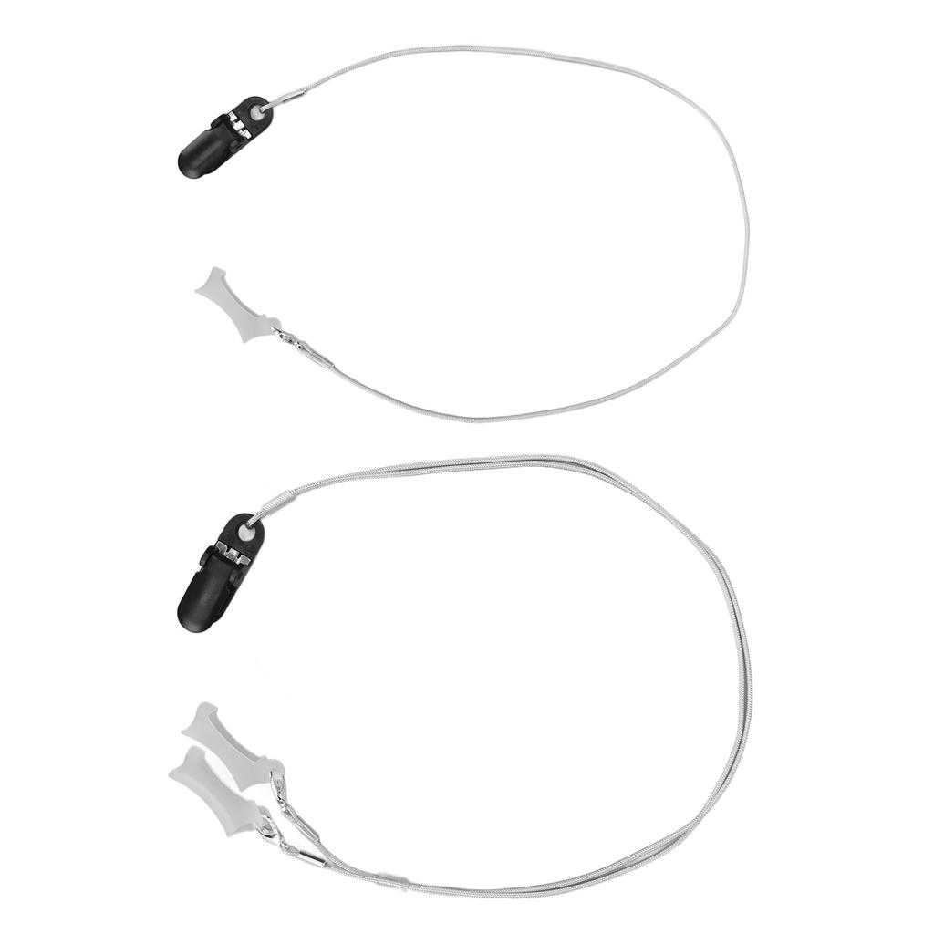 Sound Aid Clip Protector Lanyard Fixation Rope Portable Prevent Lost Sound Amplifier Clip Holder Bla