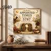 Appointed Times Guide 2026-2027 Wall Calendar, Spiral Bound Scripture Illustrated Calendar with Feast Days Reference Days, Hebrew Dates, Shabbat, Sept