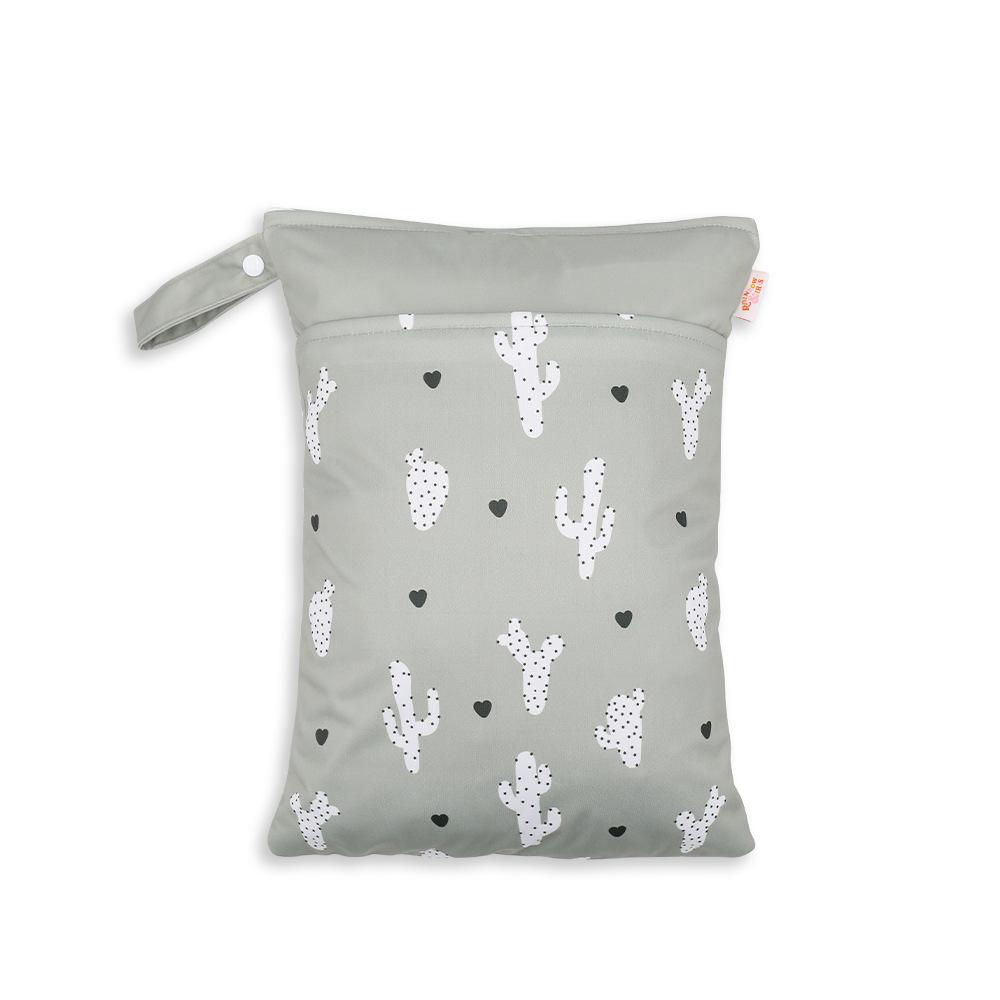 Waterproof Reusable Cloth Bag with Zipper Pocket and Handle - Fashionable Sun Burst Design, Suitable for Beaches, Swimming Pools, Gyms, Yoga
