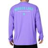 North Water Smooth Optic M [The Face] L/S Tee, Violet,