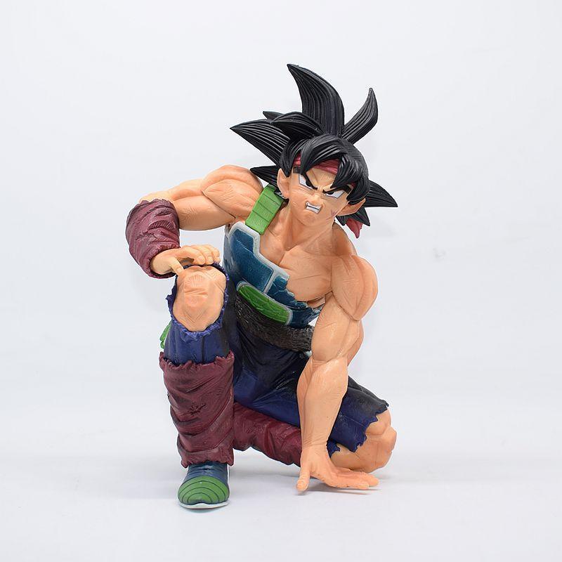 

19cm Anime Dragon Ball Z Figure Burdock Bardock Goku Vs Frieza Battle PVC Figure Super Saiyan Burdock Model Toys Gifts