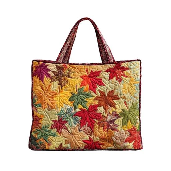 

Vintage Quilted Tote Bag Women Colorful Floral Purse Animals Flowers Handbag Lightweight Washable Tote for Daily Errands Grocery Shopping Commuting N
