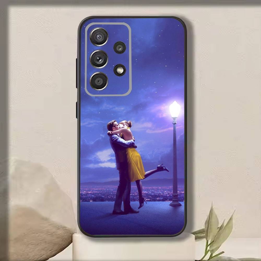 M-Movie L-LaLaLand Phone Case For Samsung S25,S24,S21,S22,S23,S30,Ultra,S20,Plus,Fe,Note,10,9,5G Black Cover