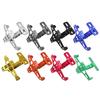 Aluminum Motorbike Number Plate Motorcycle Rear License Plate Frame Holder Frame Adjustable License Plate Bracket