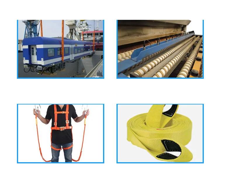 Kevlar High Strength Wear-resistant Safety Belt Bag Strap Fire Retardant Fireproof Webbing Industrial Aramid Ribbon 10meters
