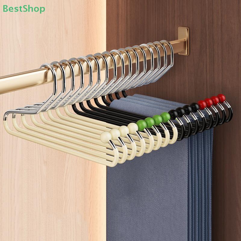 Goose-shaped Trouser Rack Household Seamless Non-slip Trouser Hanging Wardrobe Built-in Organizer Hanger Storage Artifact