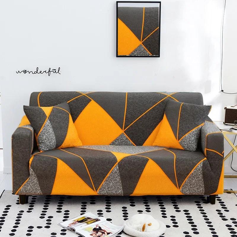 1/2/3/4 Seater Elastic Stretch Modern Sofa Covers for Living Room Sofa Couch Slipcovers Sectional Sofa Covers Housse De Canap