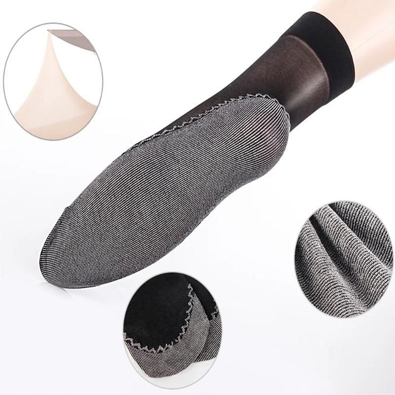 10Pairs Women Transparent Breathable Summer Thin Soft Silk Socks Non-Slip Bottom Splice Fashion Ladies Sock