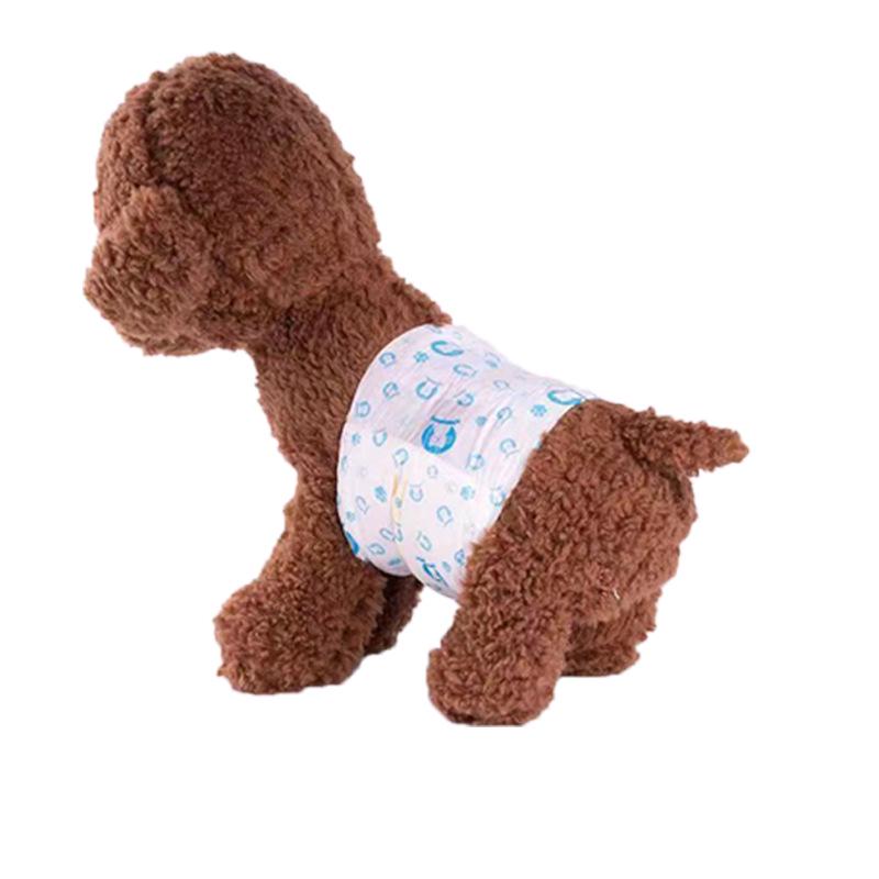 Bichon Frise & Teddy Dog Menstrual Diapers: Protective Pants for Puppies