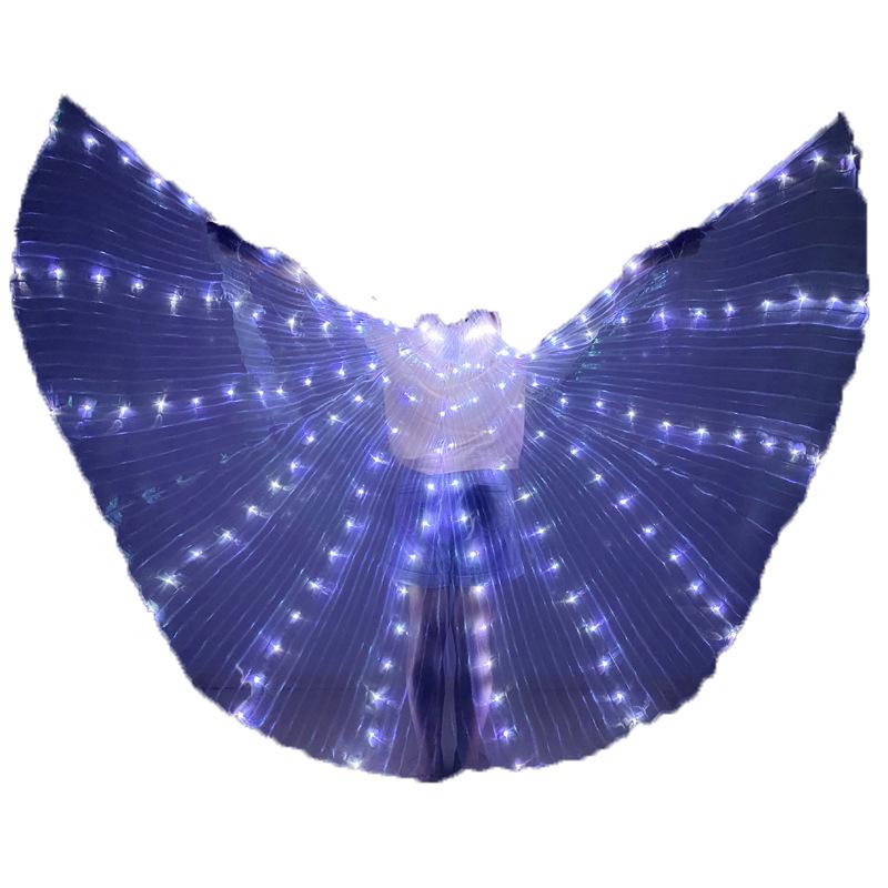 Children's LED Luminous Butterfly Wings for Belly Dance Performance.