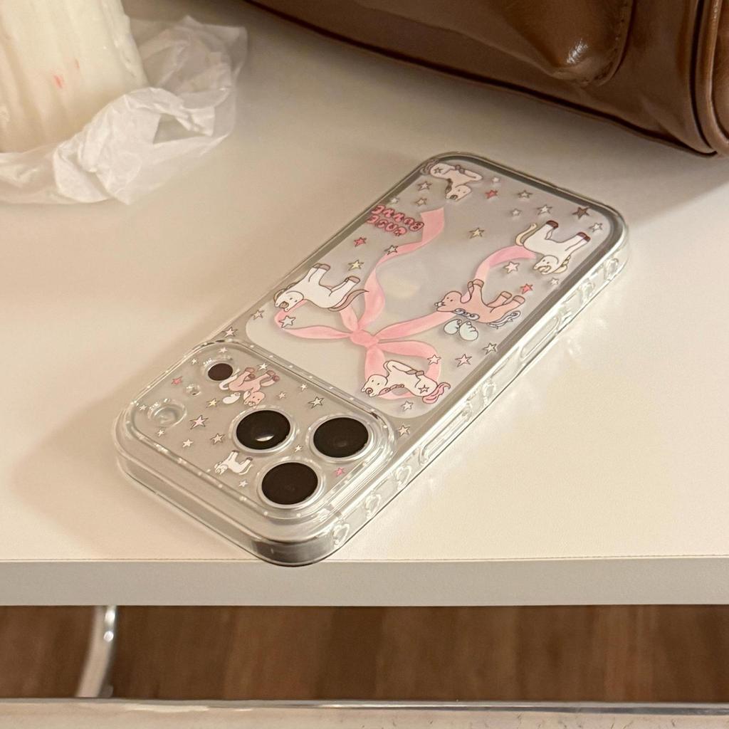 Pink Bow Pony Phone Case for iPhone 16, iPhone 17, iPhone 17 Pro Max