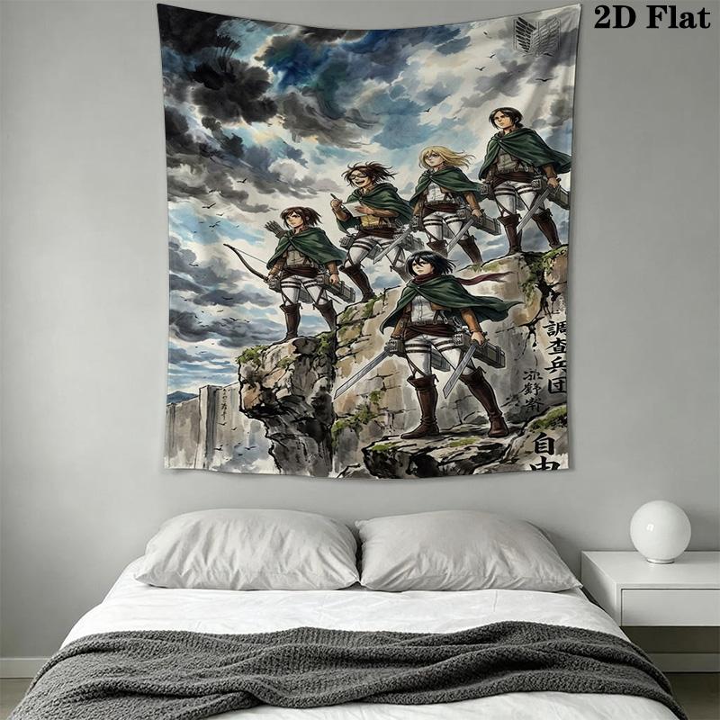 Dark Warrior Tapestry Bold Art Space Tapestry Background Cloth Wallmounted Work Of Art Home Decor Homestay Soft Decoration Tapestry