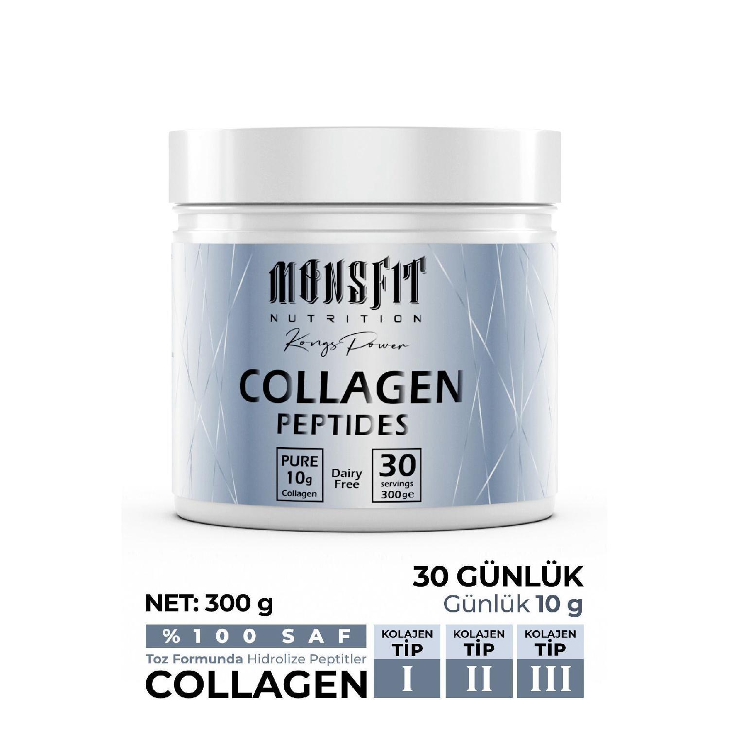 

Collagen 100 %pure Type 1, Type 2 And Type 3 Hydrolyized Peptides (30 Days) 300 G