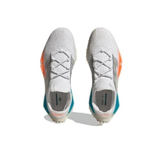 Adidas NMD_S1 'Weiß Orange Teal' FZ5707 Herrenschuhe